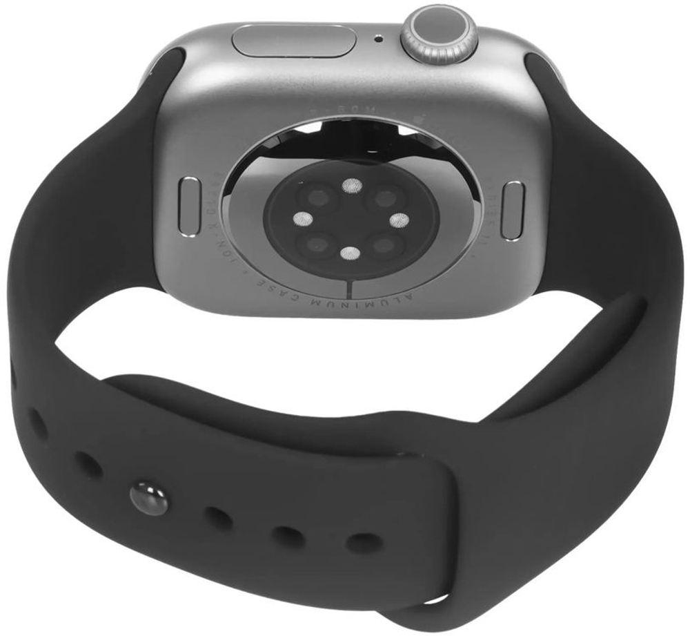 Смарт-часы Apple Watch Series 11 A3333,  46мм,  черный/серый космос