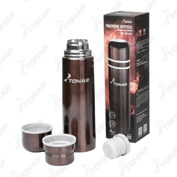 Термос TONAR 1000ML HS.TM-035 (2 крышки-кружки)