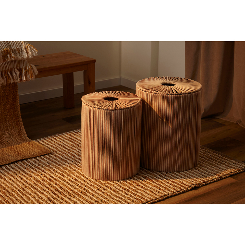 Плетеная корзина для белья из коллекции Ethnic, 30х40 | бежевая
