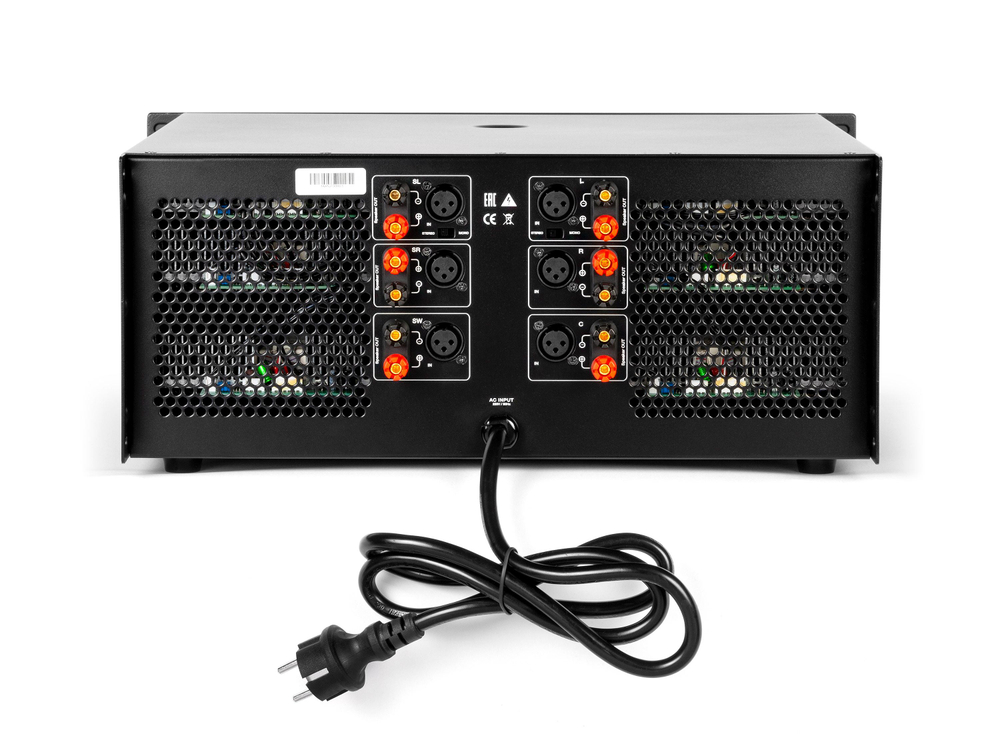 Premiera CH5 5300 — пятиканальный конфигурируемый усилитель мощности класса H