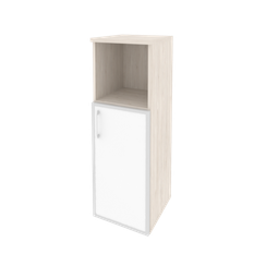 Оникс Шкаф средний узкий правый O.SU-2.2 R (R) white  400*420*1207