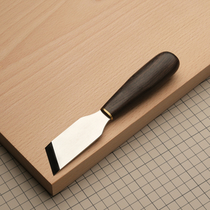 Нож косой с прямым лезвием для шерфовки и раскроя