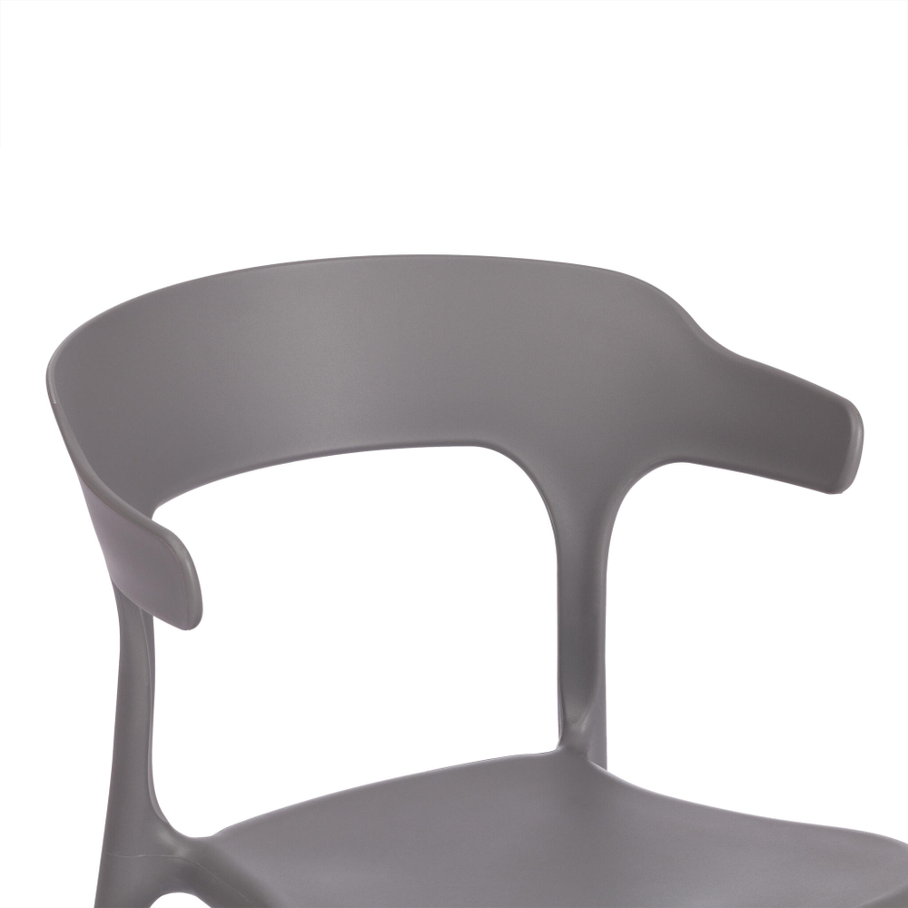 Стул TON (mod. PC36) пластик, 49,5 х 50 х 75,5 см , Dark-grey (тёмно-cерый) 15537