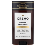 Cremo, Дезодорант, итальянский бергамот, 75 г (2,65 унции)