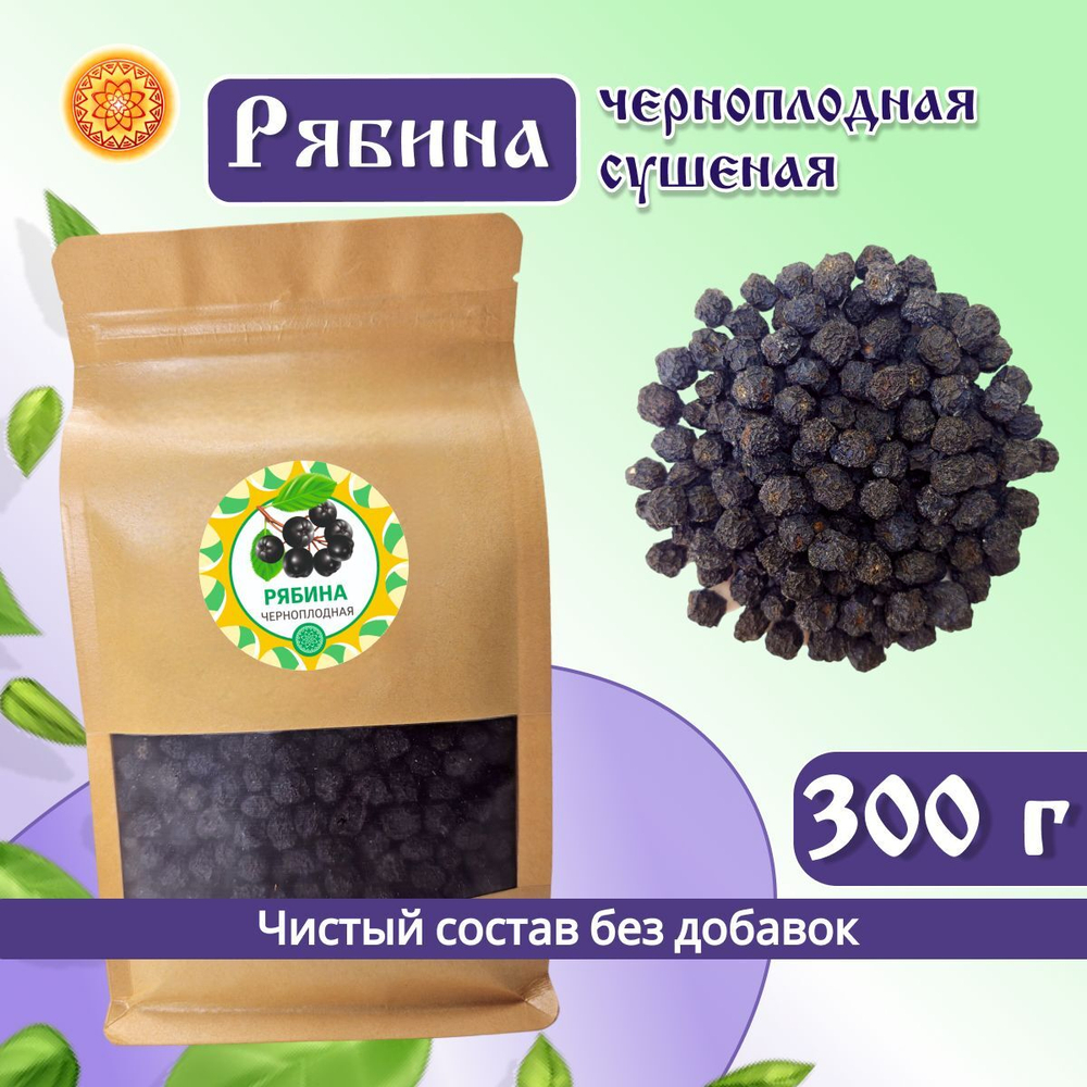 Рябина черноплодная.