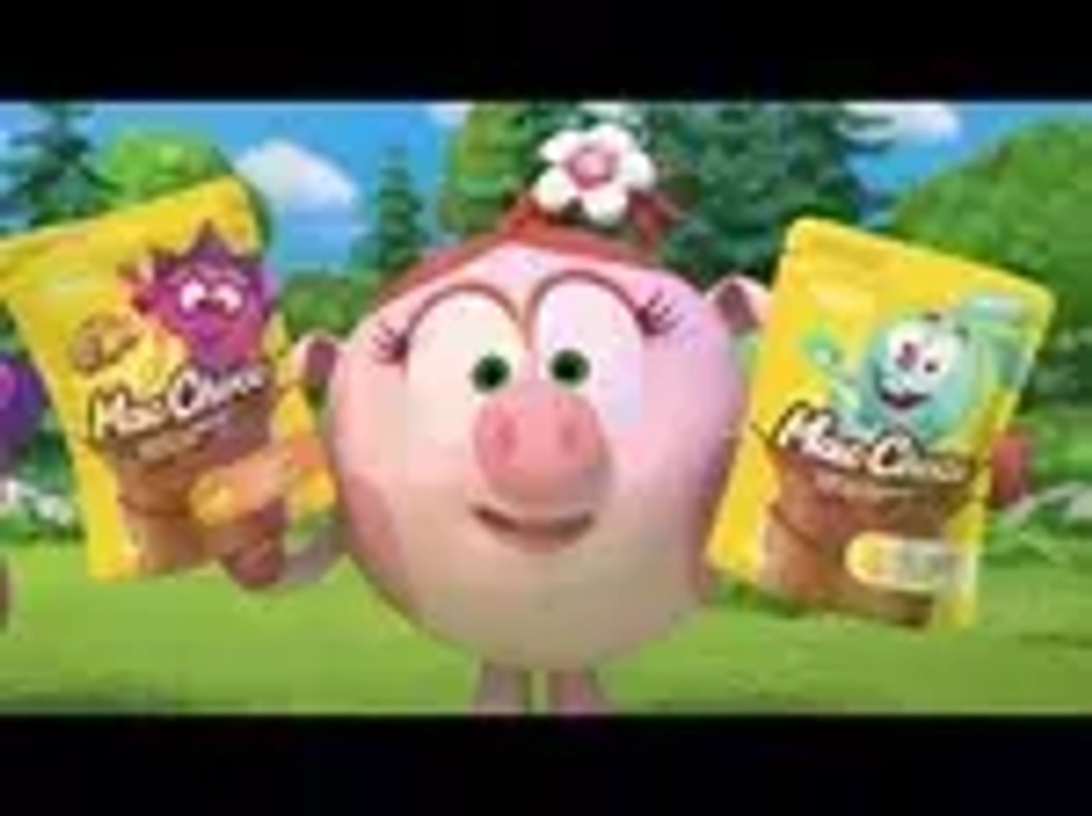 Какао-напиток MacChoco со вкусом банан-печенье, 235 г