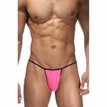 Мужские трусы стринги розовые Cosmos Colors NN01PS