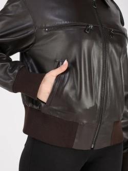 Кожаная куртка демисезонная