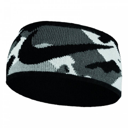 Резинка на голову Nike Seamless Knit Headband Reversible - черный