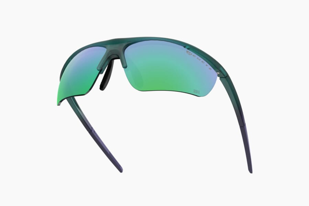 Спортивные очки с диоптриями Demetz Relief M / Green Matt / Purple Matt Pink With Green Mirror Cat.3