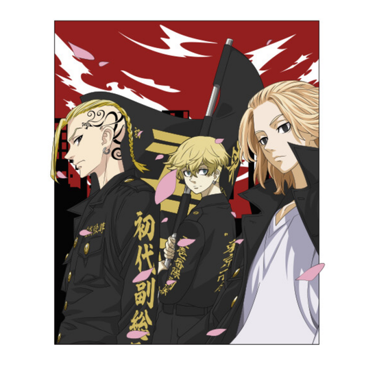 Открытка Tokyo Revengers Токийские Мстители Герои