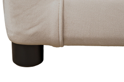 Диван двухместный Garda Decor Portofino светло-серый с кантом механизм караван