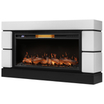 Каминокомплект: Очаг Royal Thermo Aurora RTFP/P-AR40LS, портал Moderno 42/40/36, белый