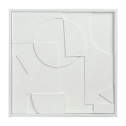 Панно декоративное с эффектом 3D Minimalism, с белой рамой, 60х60 см