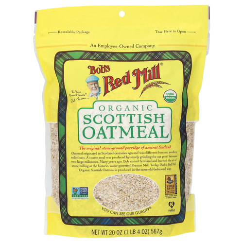 Bob's Red Mill, органическая шотландская овсянка, 567 г (20 унций)