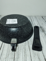 Сотейник 240/82мм АП Гранит съемная ручка ст2412аг