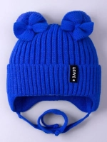 Шапка вязаная демисезонная для девочки