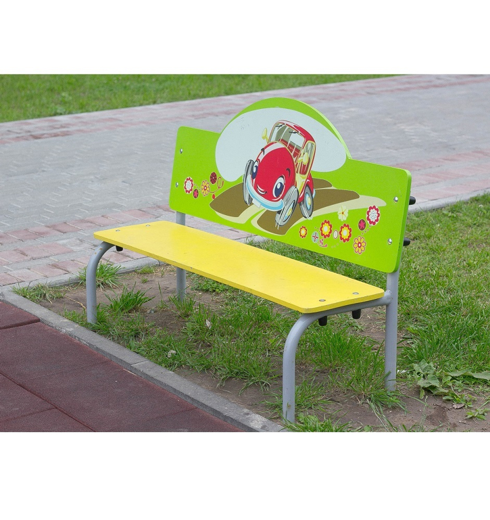 Скамья детская с рисунком «Автомобиль» Romana 302.09.00-05