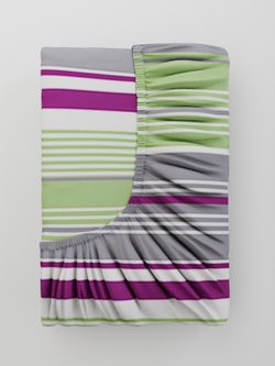 Простынь на резинке Сказка "Аромат сирени" 160х200 см