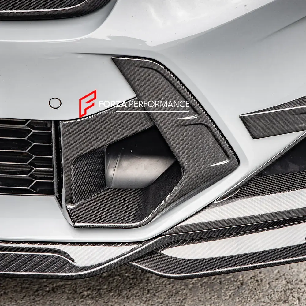 Карбоновый воздуховоды переднего бампера для BMW X3M F97 Рестайлинг / X4M F98 Рестайлинг 2022+ БМВ