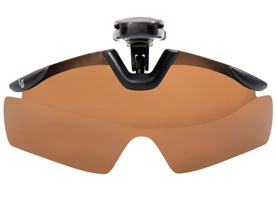 Очки поляризационые клипсы Norfin for Lucky John линзы коричневые 10