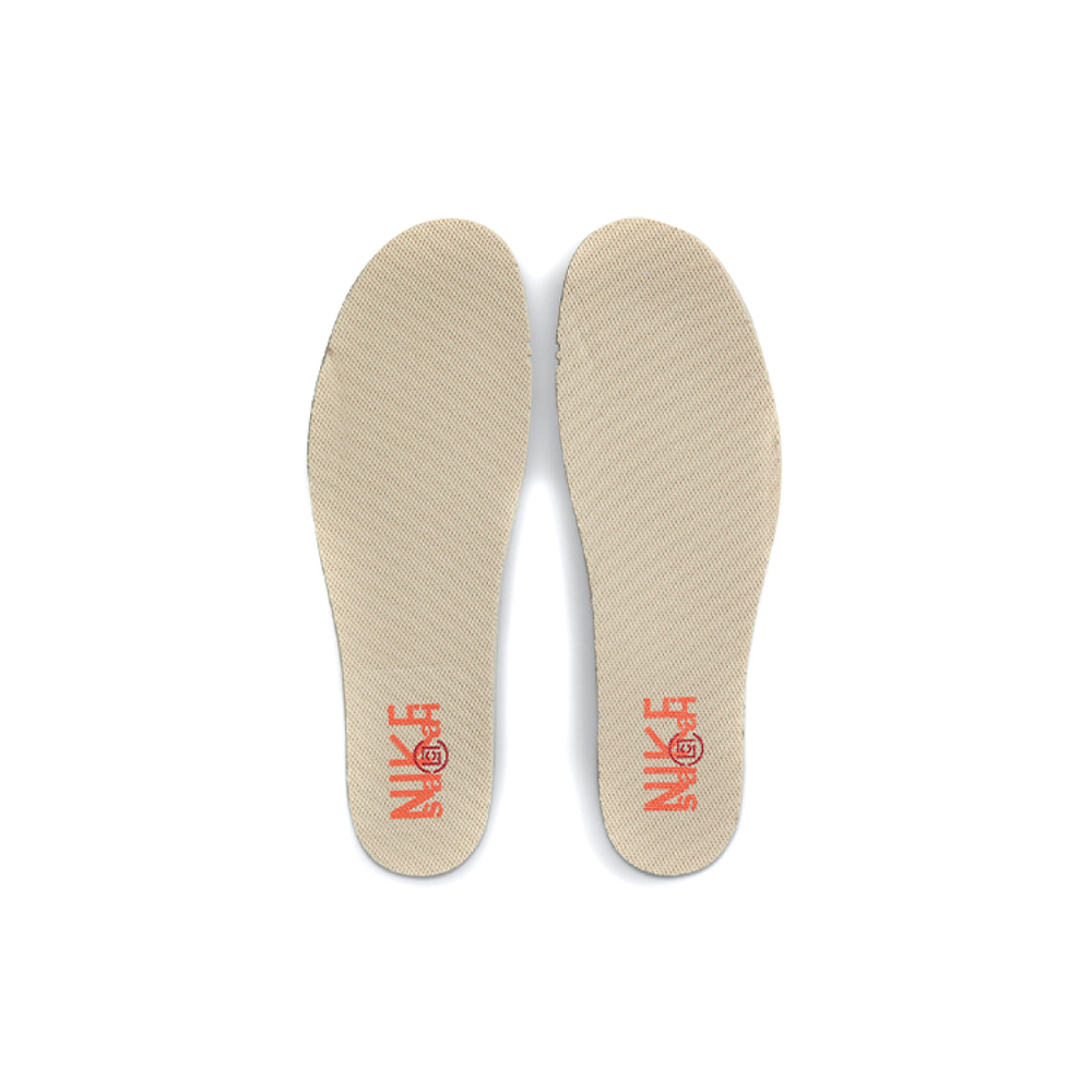 Кроссовки Nike Sacai x Clot x LDWaffle Net Orange Blaze