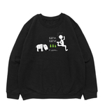 Свитшот "Бультерьер - беги, беги"