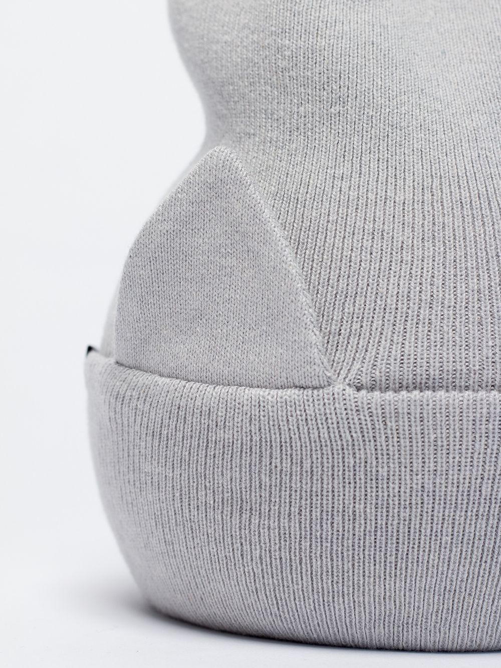 Шапка хлопковая вязаная КИС(Жемчужно-серый)