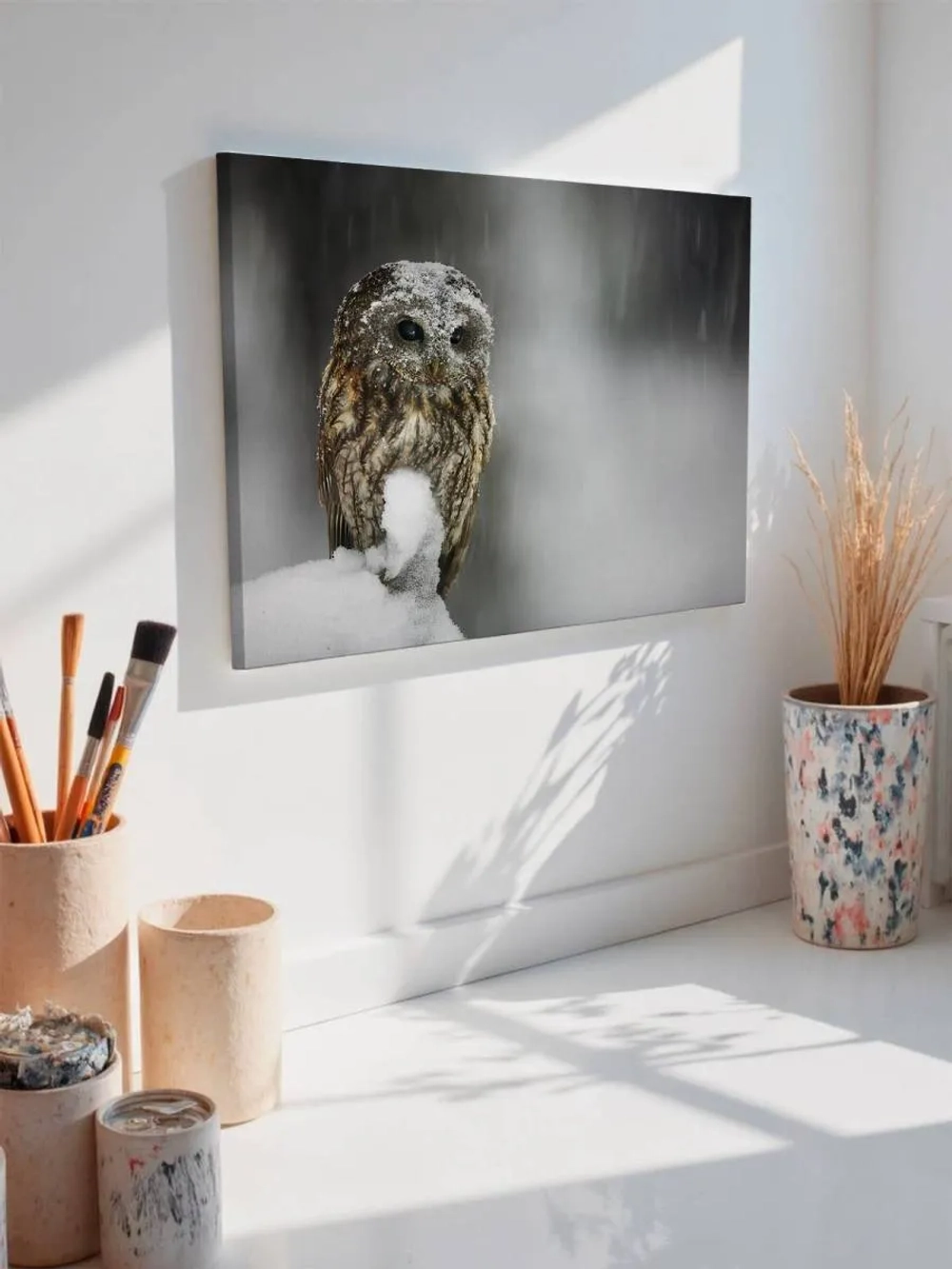 Картина на стену 40 X 50 Сова