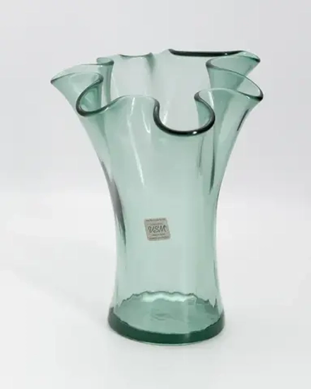 Ваза 23см.(зеленый) VSM-6090-DB600