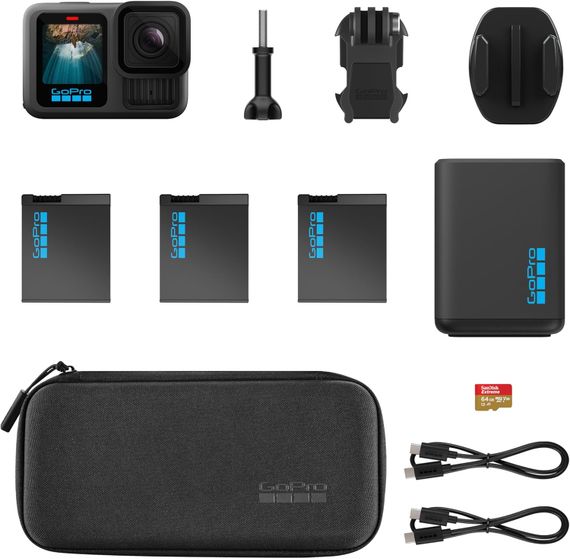 Экшн-камера GoPro HERO 13 Black Extended Power Bundle
