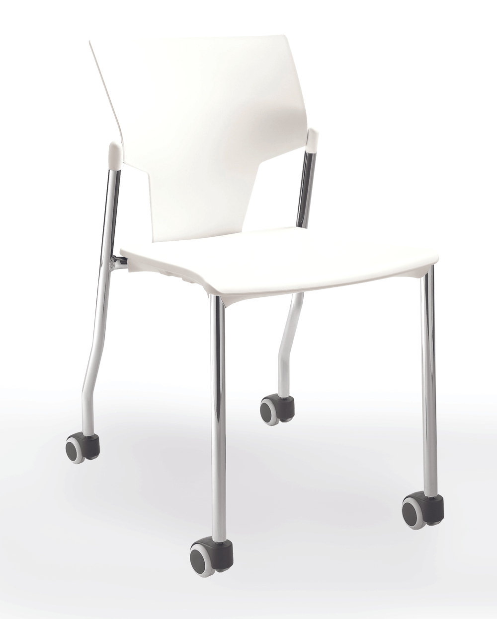 Aktiva стул на 4 ногах и колесах