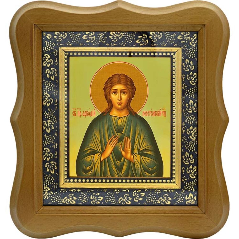 Аркадий Новоторжский, Вяземский Преподобный. Икона на холсте.