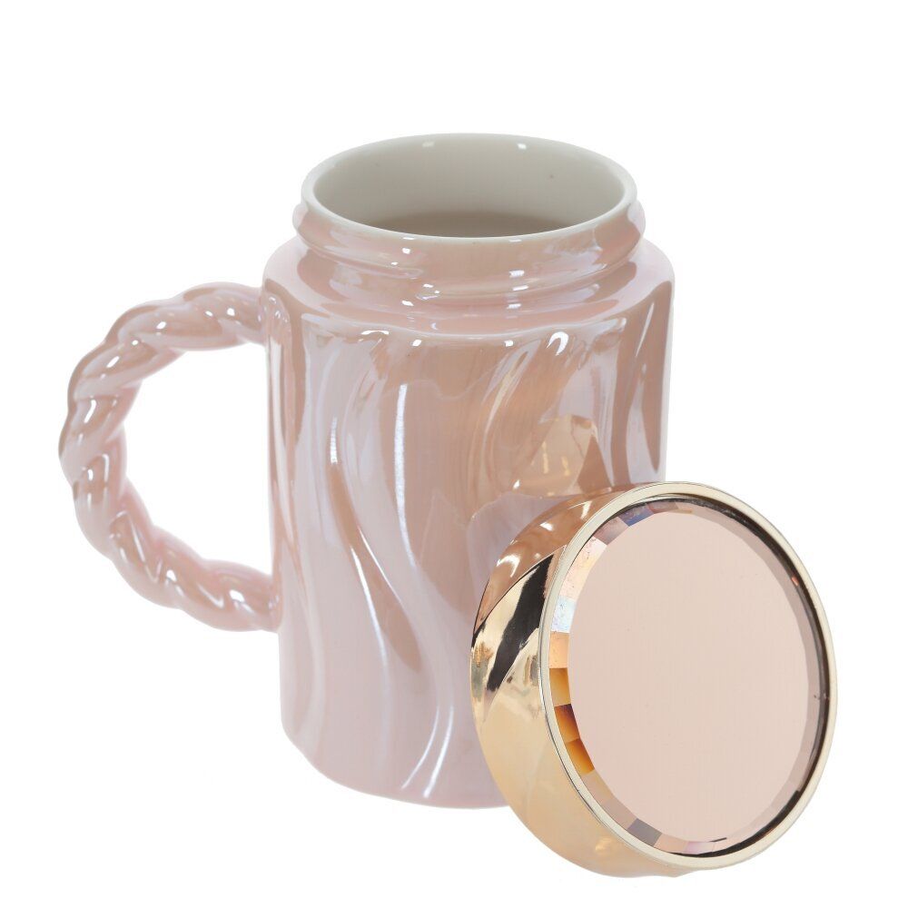 GAEM Кружка с крышкой, 490 мл, L13 W8 H13 см, 4в.