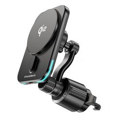 Автомобильное беспроводное зарядное устройство Choetech Qi2 MagLeap Wireless Car Charger 15W (T231-F)
