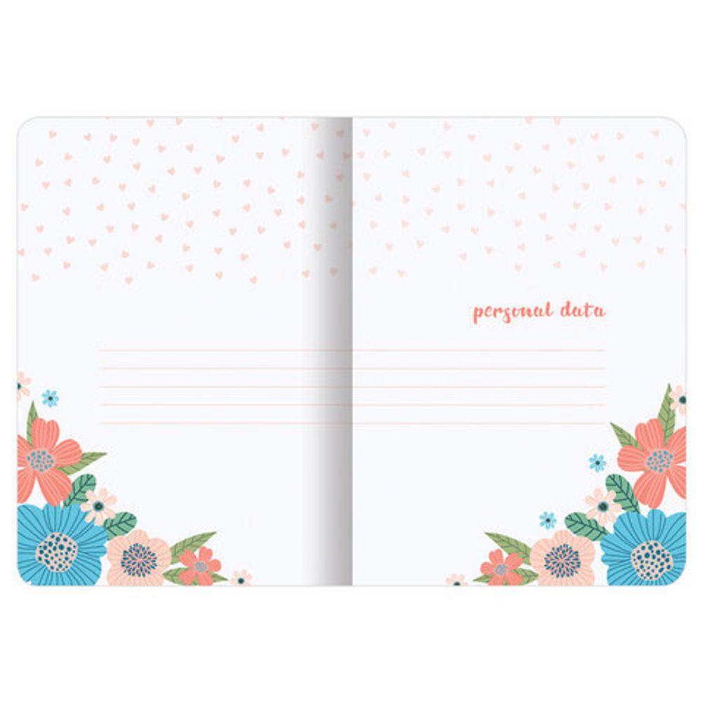 Тетради 60 л. в без линовки обложка SoftTouch, НАБОР 2 шт., бежевая бумага 70 г/м2, сшивка, B5 (179х250 мм), ROMANTIC, BRAUBERG, 403832