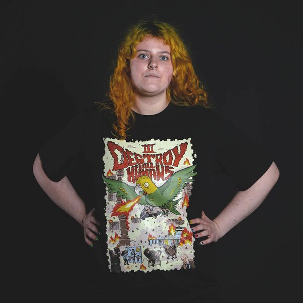 Футболка Попзилла Черная - фото 2