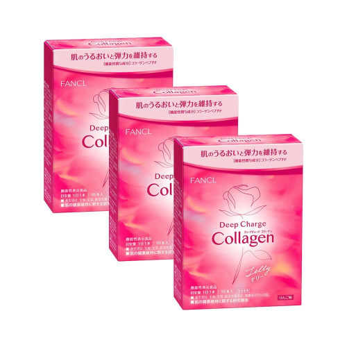 Fancl Deep Charge collagen морской коллагеновый комплекс в виде желе (в стиках на 30 дней)