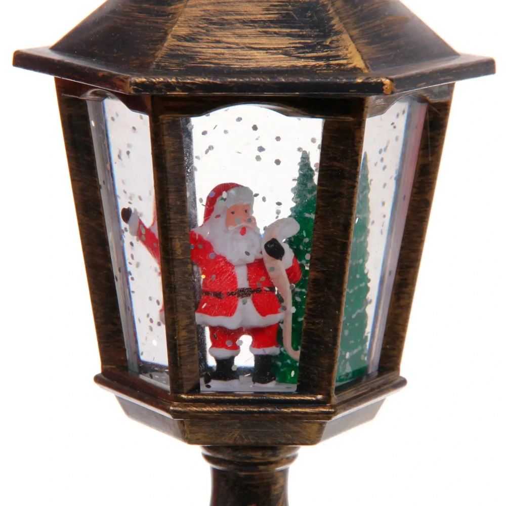 Сувенир с подсветкой «Волшебный фонарь» 8*7*21 см, Бронза