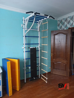 Монтаж шведской стенки Sv Sport в бетонные, кирпичные стены