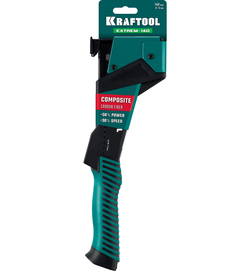 KRAFTOOL EXTREM-140 тип 140 (G/11/57) 20GA (6-12мм), композитный сверхлёгкий скобозабиватель (3154)
