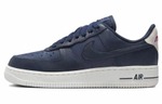 Кроссовки Nike Air Force 1 Low "Navy Red" (Женская размерная сетка)