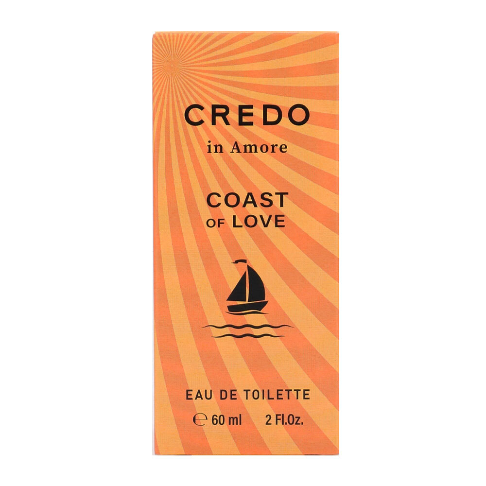 Вода туалетная Credo In Amore Coast Of Love (Кредо Ин Амор Коаст Оф Лав) – 60ml for women