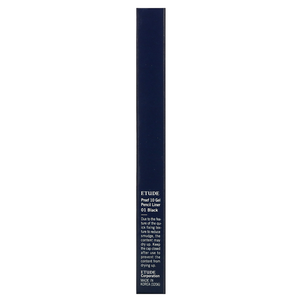 Etude, Гелевая подводка для карандашей Proof, 01 черный`` 1 шт.