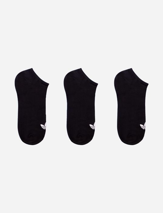 adidas Originals Trefoil Liner Black  3 Pack