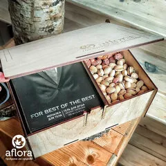 Подарочный набор «The Best of the Best» в дереве / 600 гр
