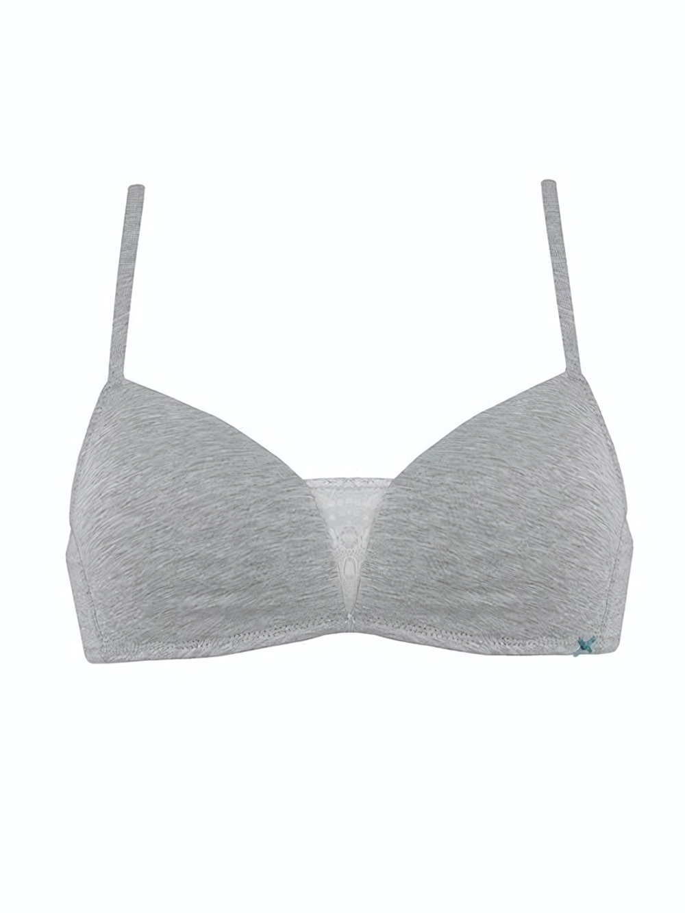 Бюстгальтер-триангул без косточек (Размер: 1B) (Цвет: серый меланж)