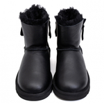 Ugg Men'S Mini Double Zip Metallic Black