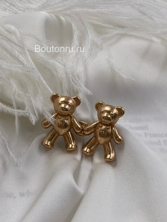 Уменьшитель размера джинс "Мишки" золотистый