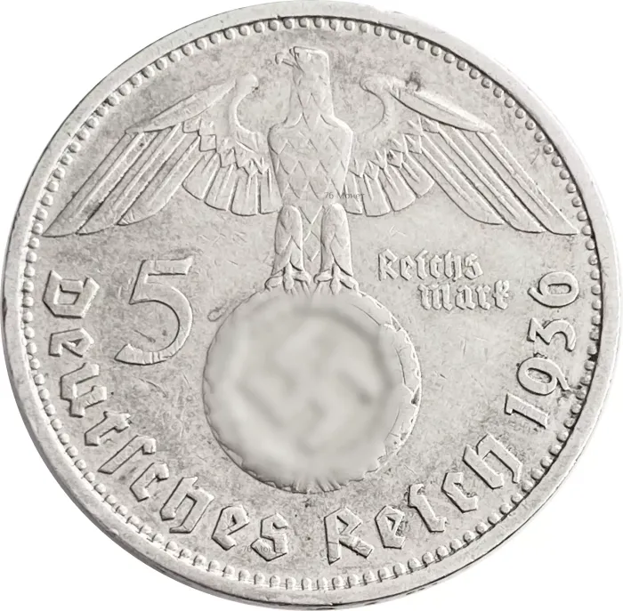 5 рейхсмарок 1936 Германия (Третий рейх) "D"